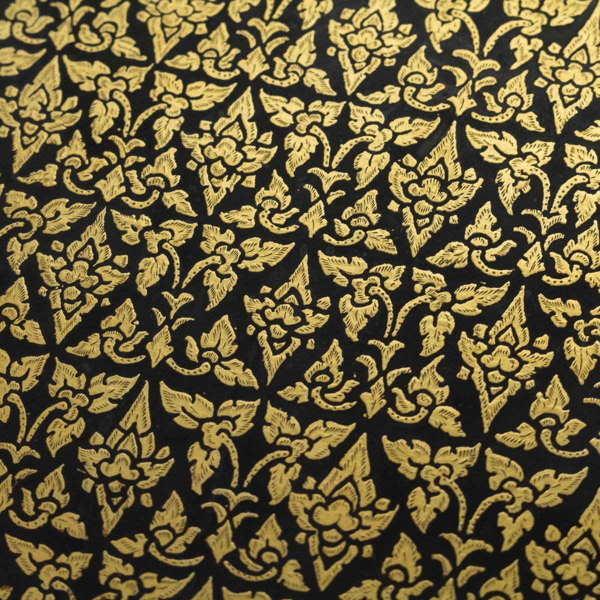 20th Century Thai Royal Silver-Gilt Niello Enamel Cigar Box, Bangkok, circa 1960 3