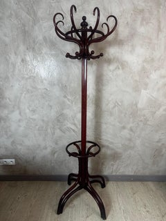20th century Thonet Style Wooden Coat Rack, 1920s