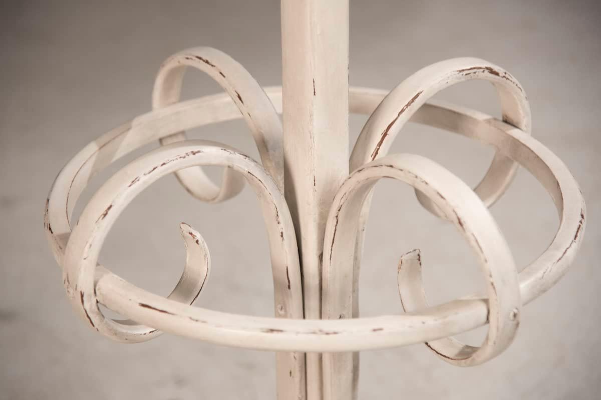 20ième siècle Porte-manteaux Shabby blanc Thonet du 20ème siècle en vente