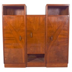 20th Century Three-Door Bookcase