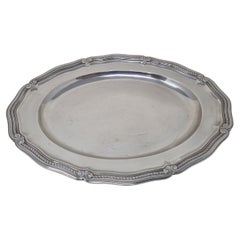 20th Century Tiffany Silver Platter