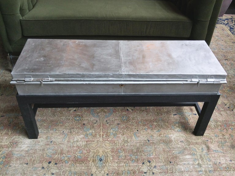 20th Century Tin Box Coffee Table at 1stdibs