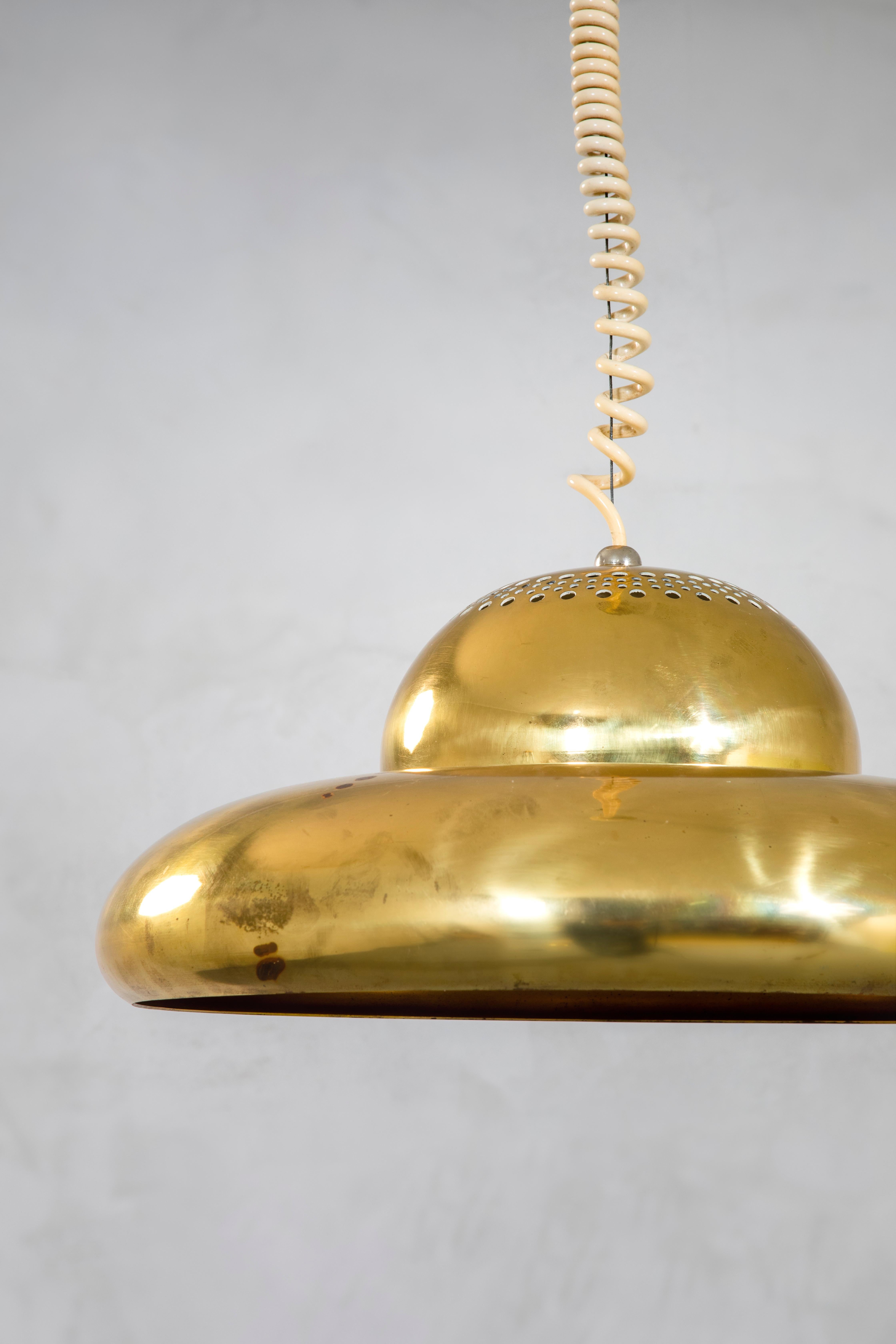 20e siècle Tobia Scarpa pour Flos Lampe à suspension mod. Fior di Loto Bon état - En vente à Turin, Turin