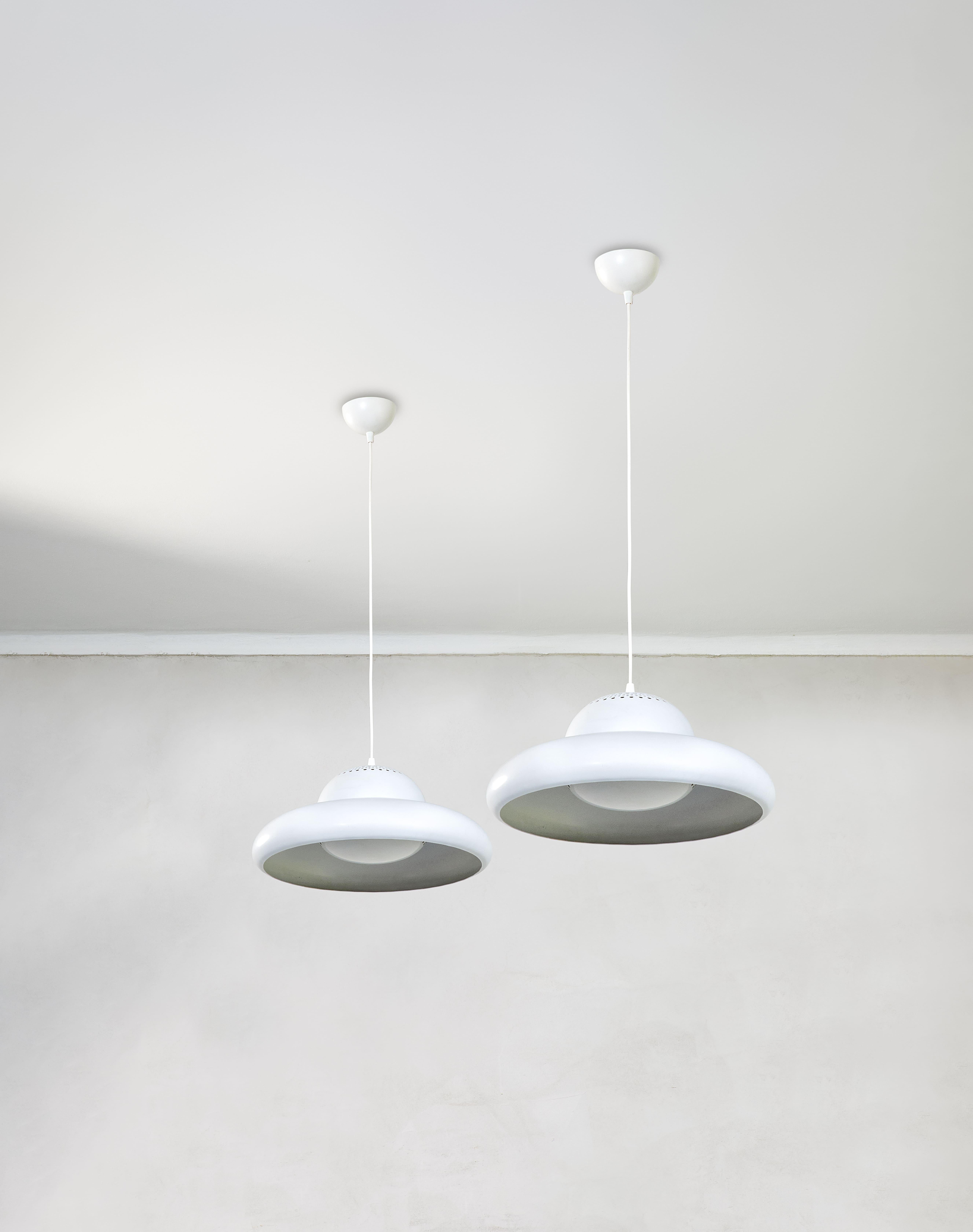 Mid-20th Century 20th Century Tobia Scarpa for Flos Pendant lamp mod. Fior di Loto  For Sale