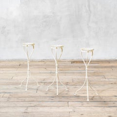 20e siècle, Tomaso Buzzi Set de trois porte-plantes