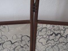 20th Century Tomita Keisen Two-Fold Paper Screen