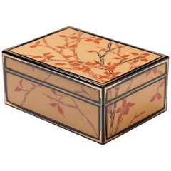 Vintage 20th Century Toshio Ornamental Lacquer Box