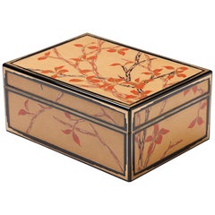 20th Century Toshio Ornamental Lacquer Box