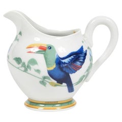 20th Century Toucan Porcelaine Cremier by Hermès Paris