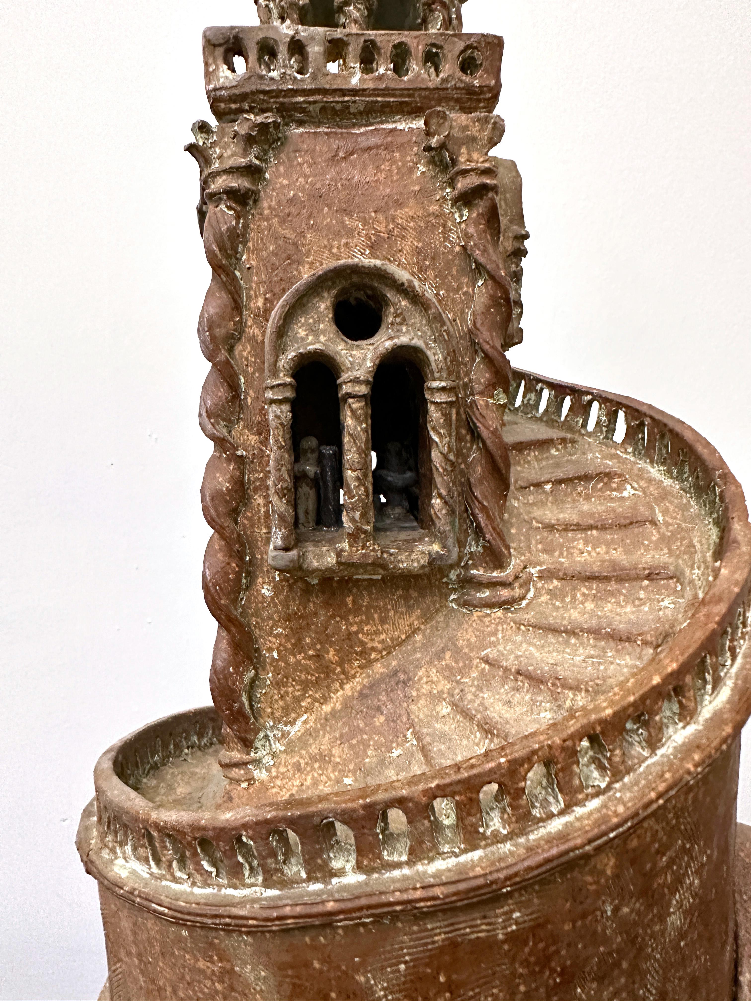 20th Century Tower of Babel Sculpture For Sale 1