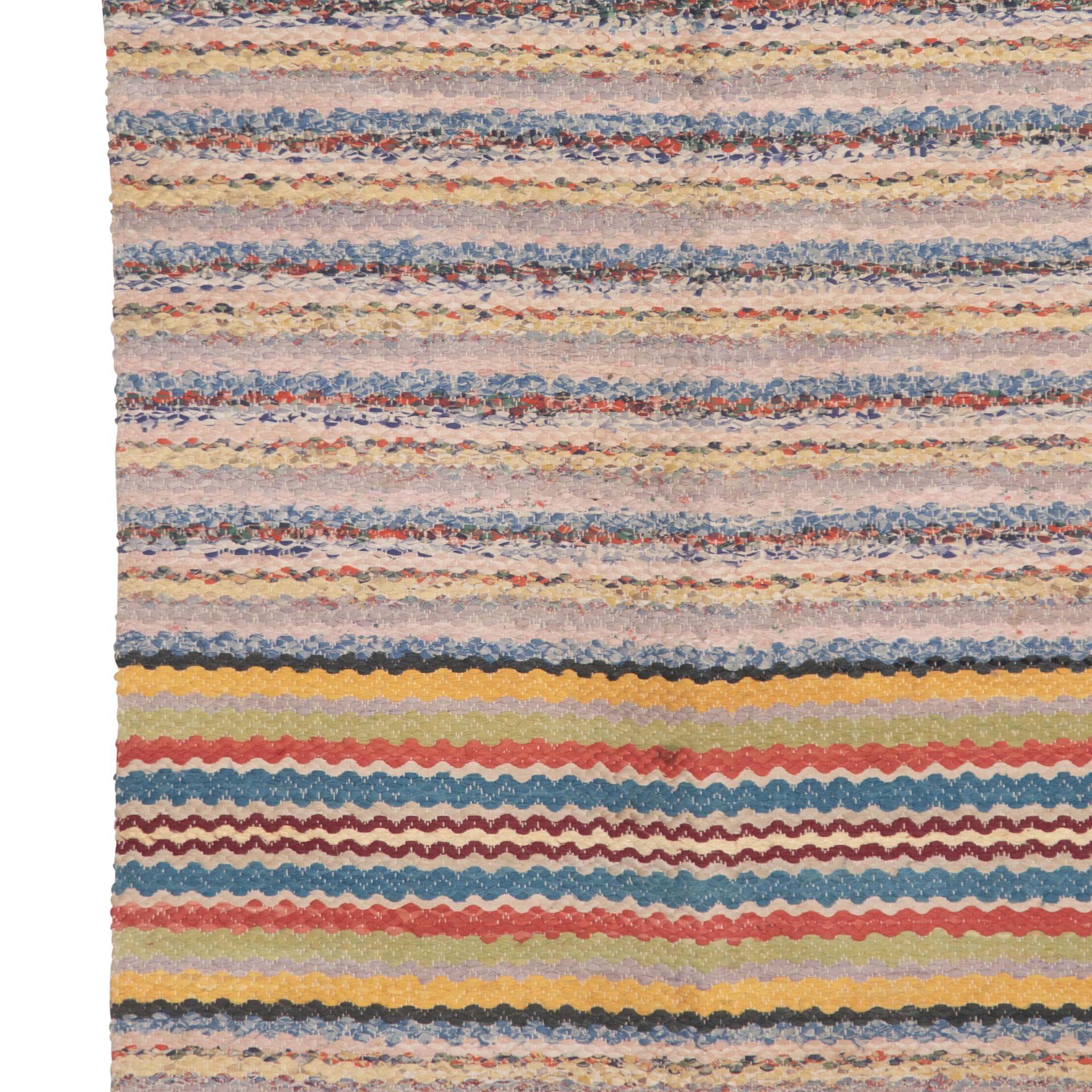 20th Century Traditional Swedish Rug In Good Condition For Sale In Tetbury, Gloucestershire