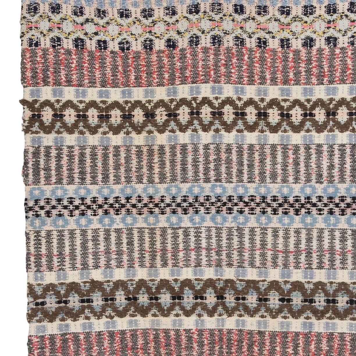 Traditioneller Schwedenteppich des 20. Jahrhunderts im Zustand „Gut“ im Angebot in Tetbury, Gloucestershire