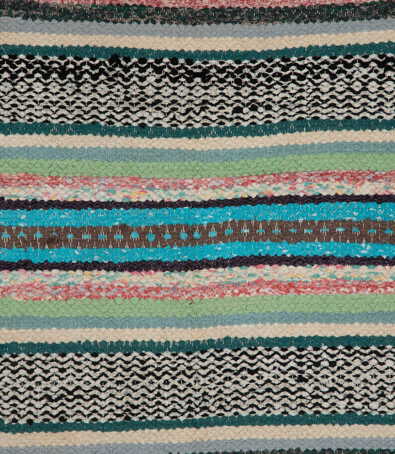 Cotton 20th Century Traditional Swedish Rug For Sale