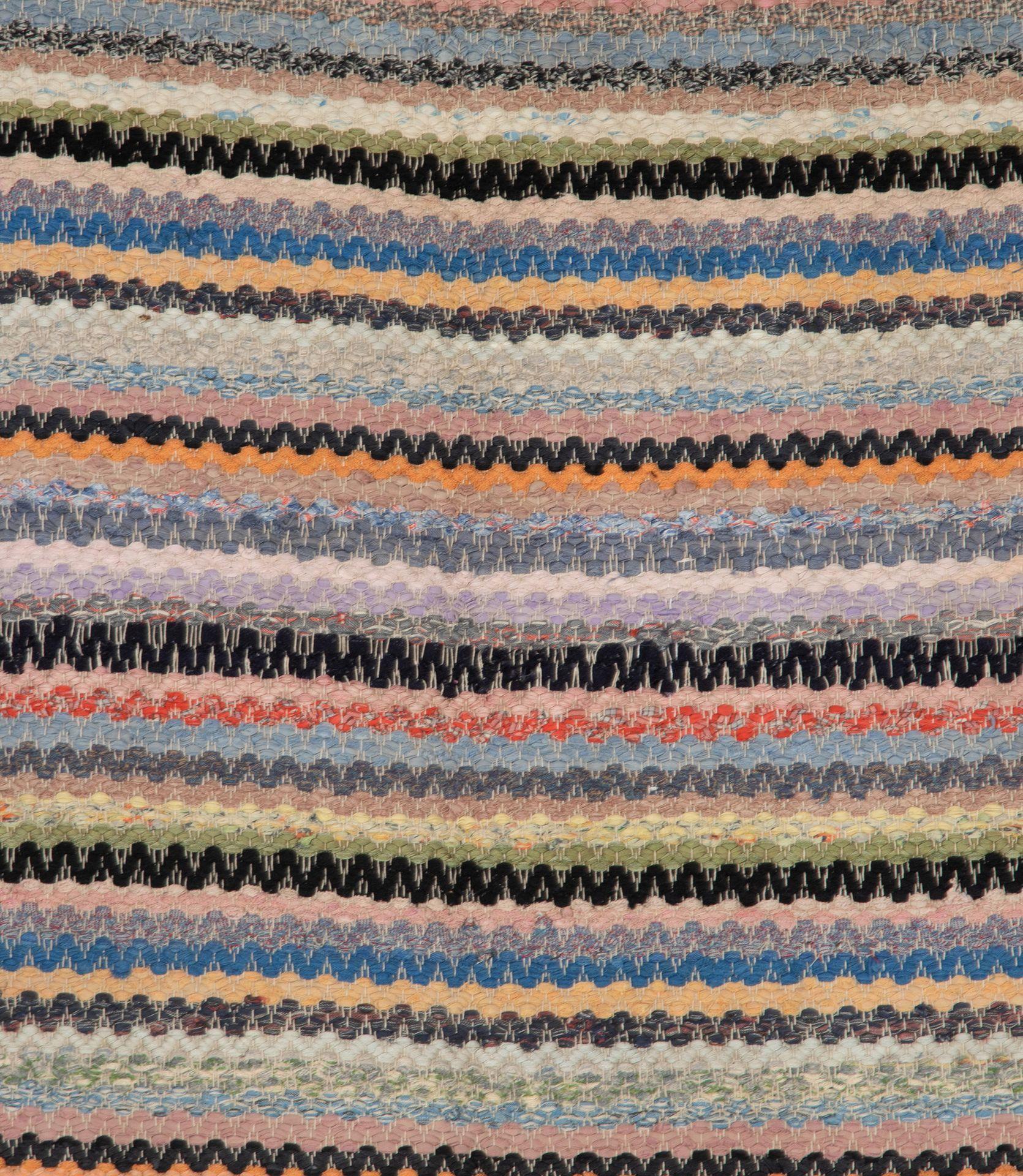 Cotton 20th Century Traditional Swedish Rug For Sale