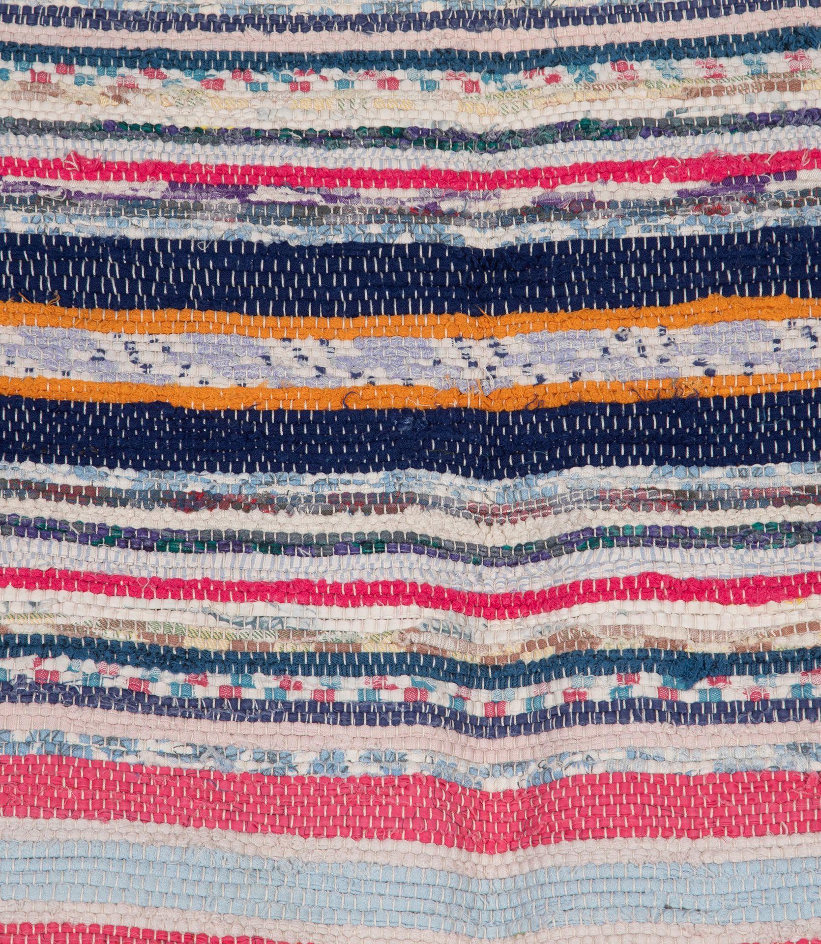 Coton Tapis suédois traditionnel du 20e siècle en vente