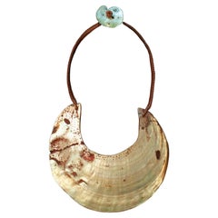 20th Century Tribal Kina Shell Necklace, Papua New Guinea