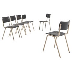 Chaises Tubax, ensemble de six, 20e siècle