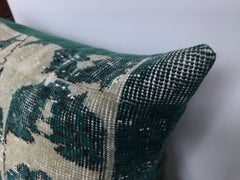 20th Century Turkish Rug Fragment Pillow