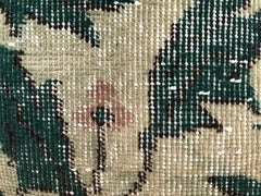 20th Century Turkish Rug Fragment Pillow