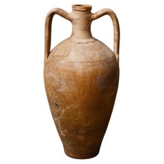 20th Century Turkish Terracotta Amphora