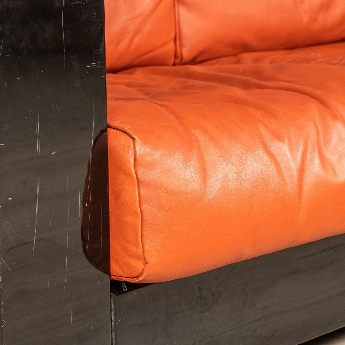 20th Century Two-Seater Sofa by Lella and Massimo Vignelli for Poltronova For Sale 9