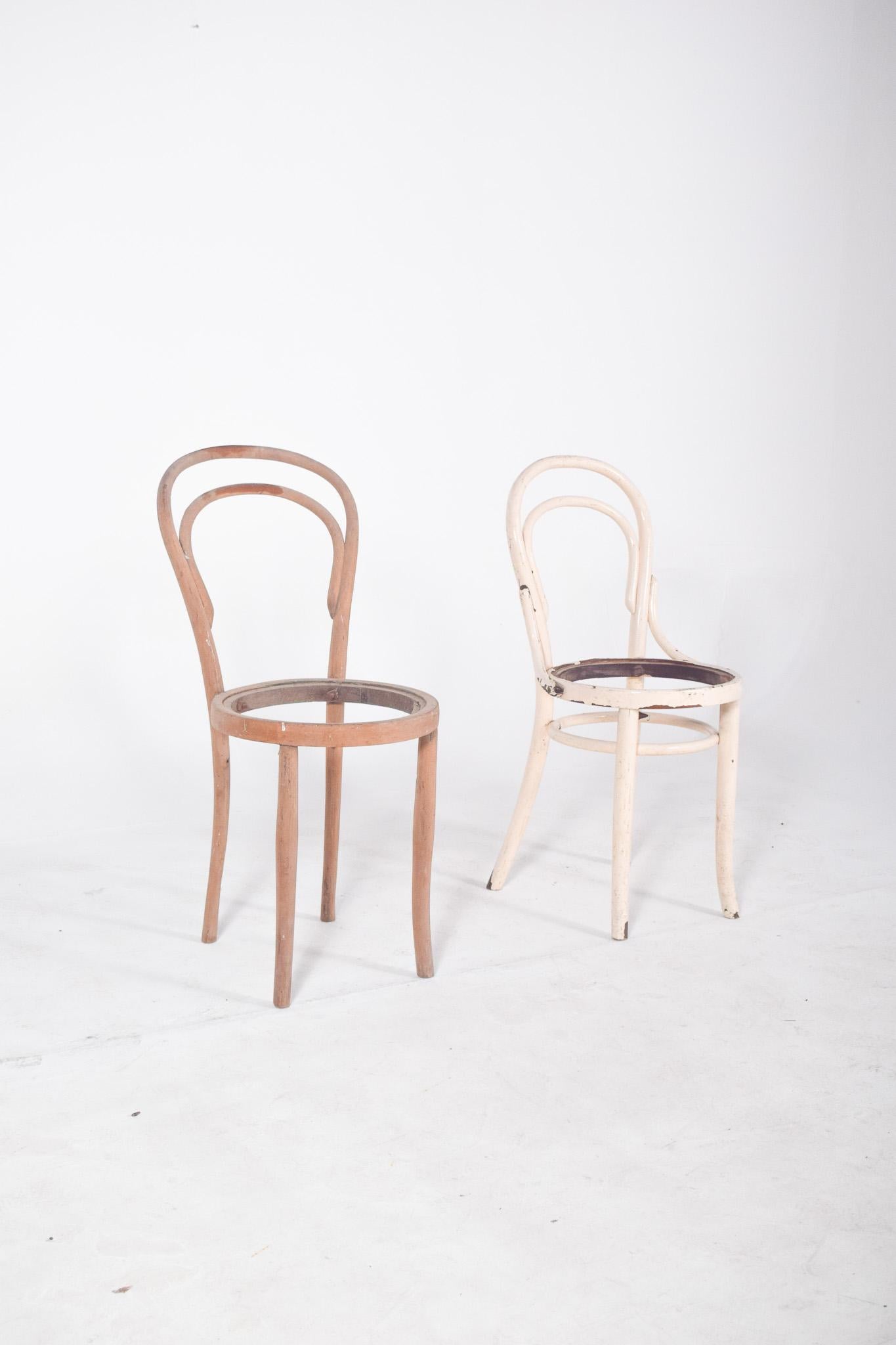 Autre 20e siècle Deux chaises de style Thonet en vente
