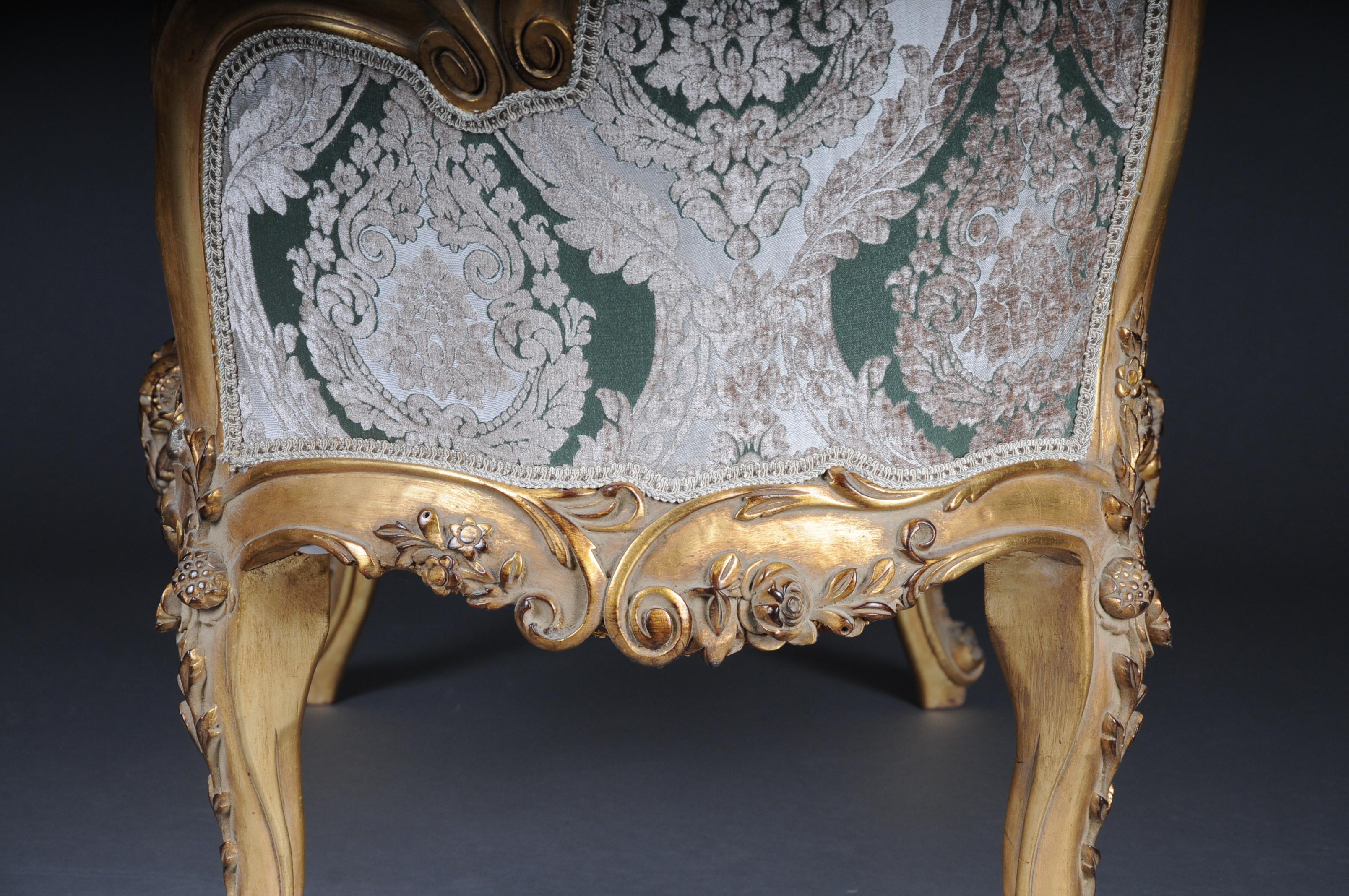 20th Century Unique Bench /Chaiselongue Sofa in the Louis XVI Style 4