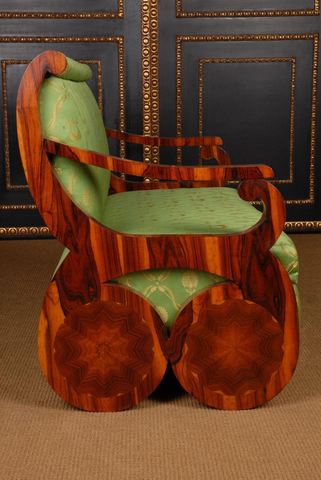 Einzigartiges Canape-Sofa im Empire-Biedermeier-Stil des 20. Jahrhunderts im Angebot 9
