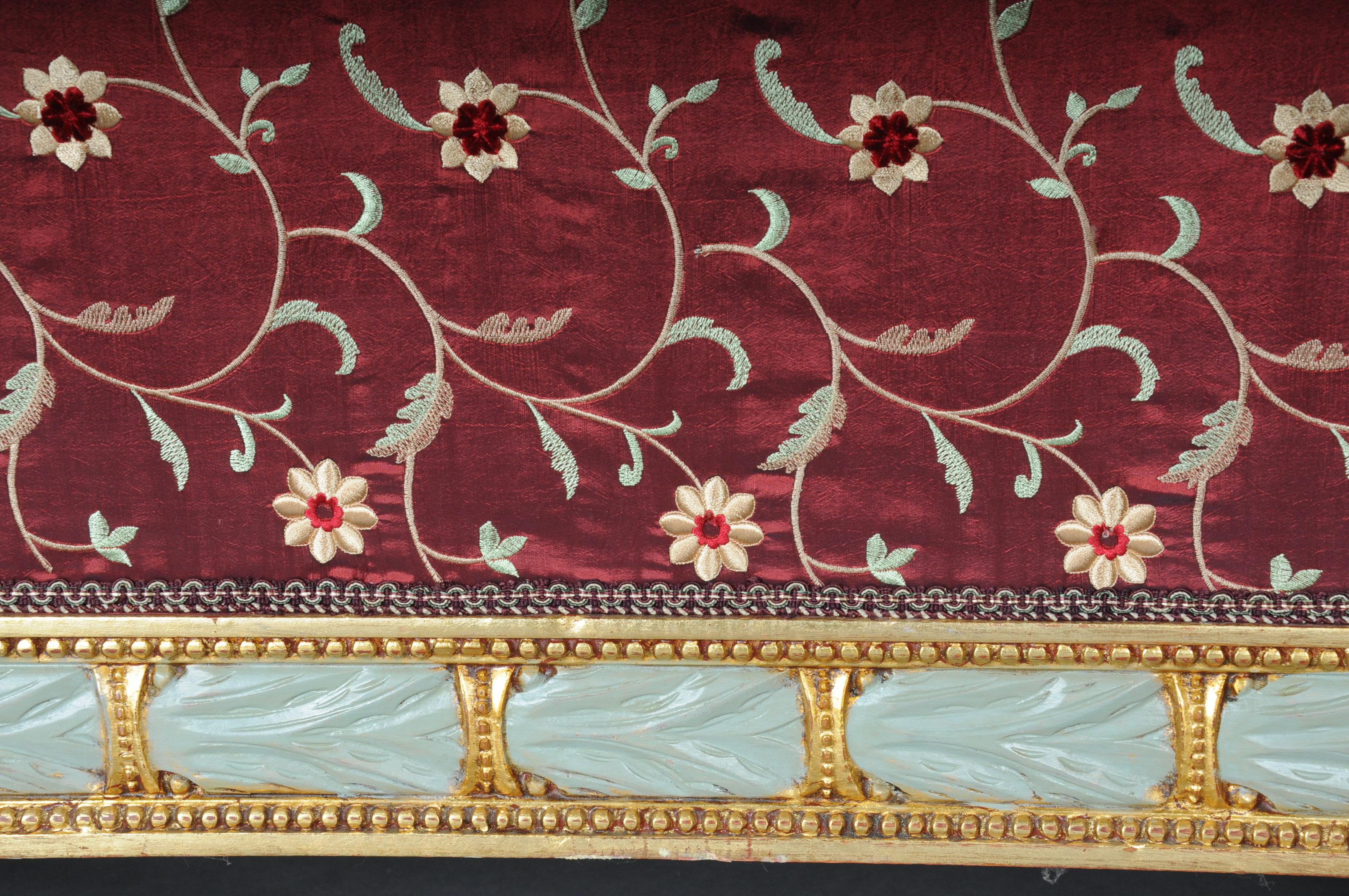 Einzigartige französische Salon-Sitzgruppe im Louis-XVI.-Stil des 20. Jahrhunderts im Angebot 14
