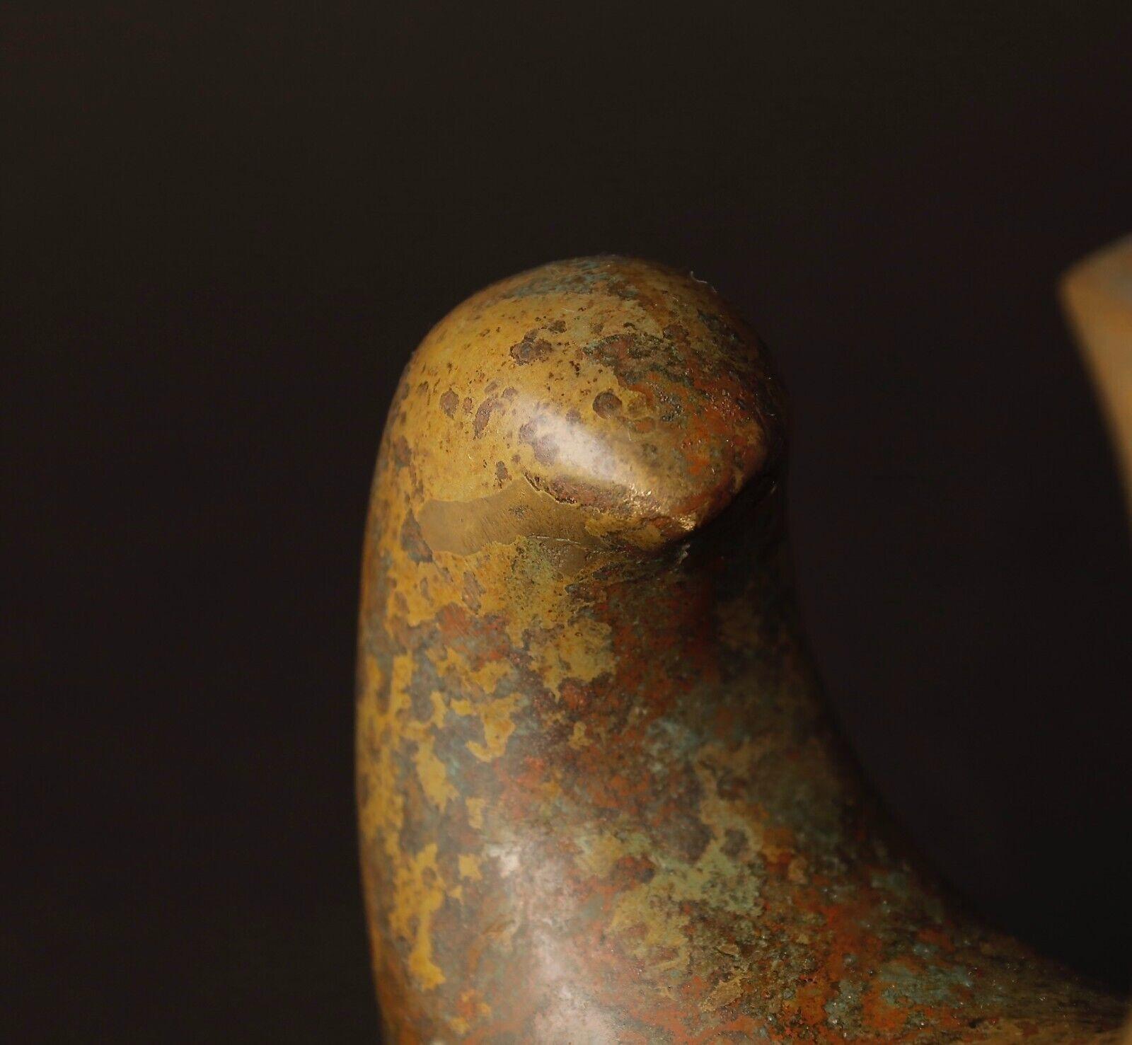 20th century unusual Bronze Vase by a Nitten Artist by Yoshida Eiji For Sale 5