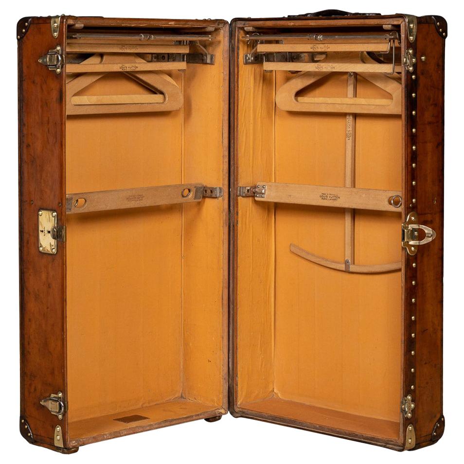 20th Century Unusual Louis Vuitton Wardrobe Trunk, circa 1920