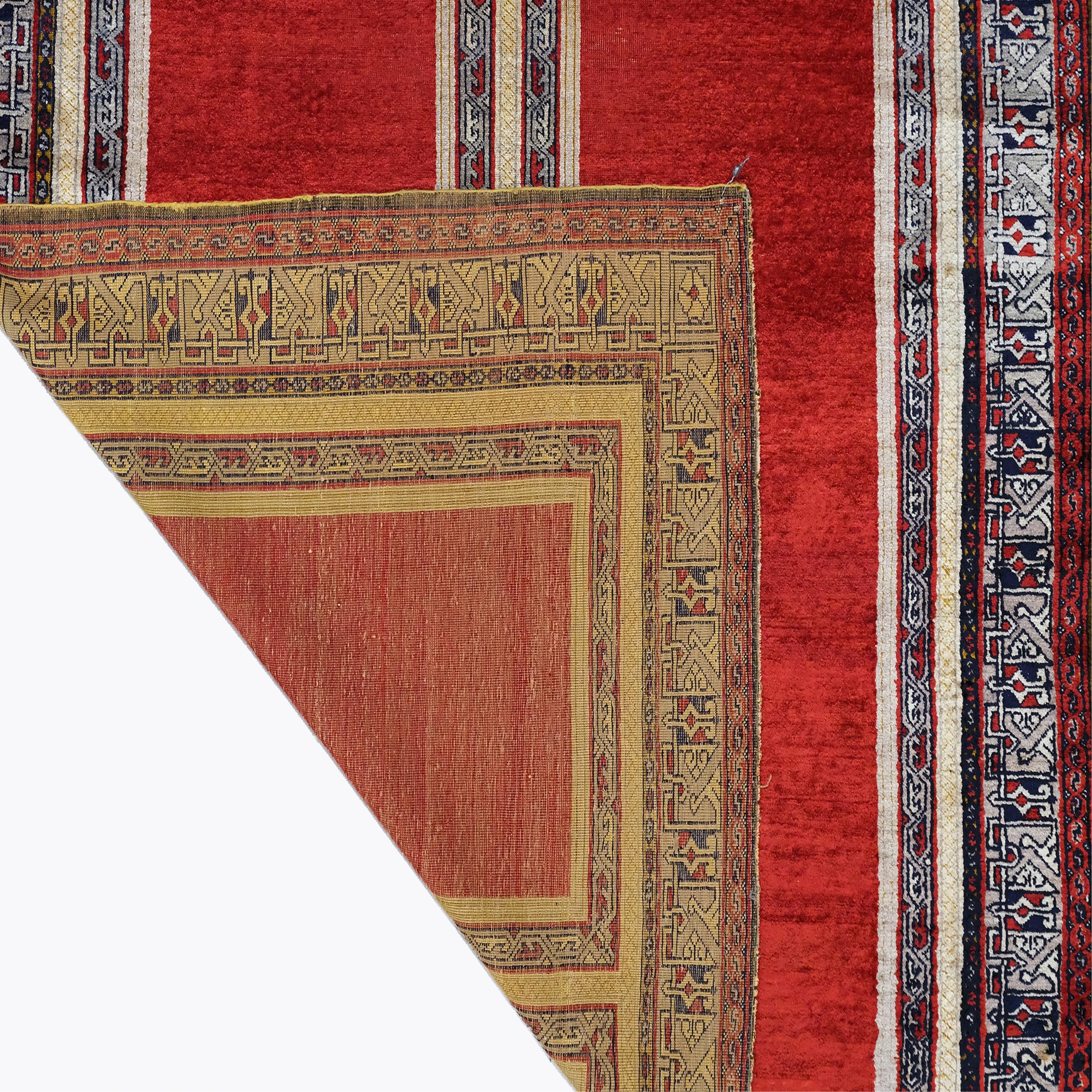 20th Century Unusual Sivas Silk Rug - Antique Anatolian Rug, Antique Silk Rug For Sale 2