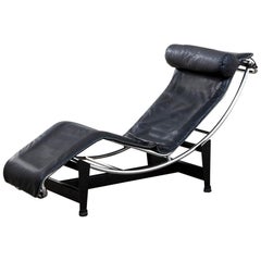 20th Century Variable Tilting Chaise-Longue mod. LC4 by Le Corbusier for Cassina