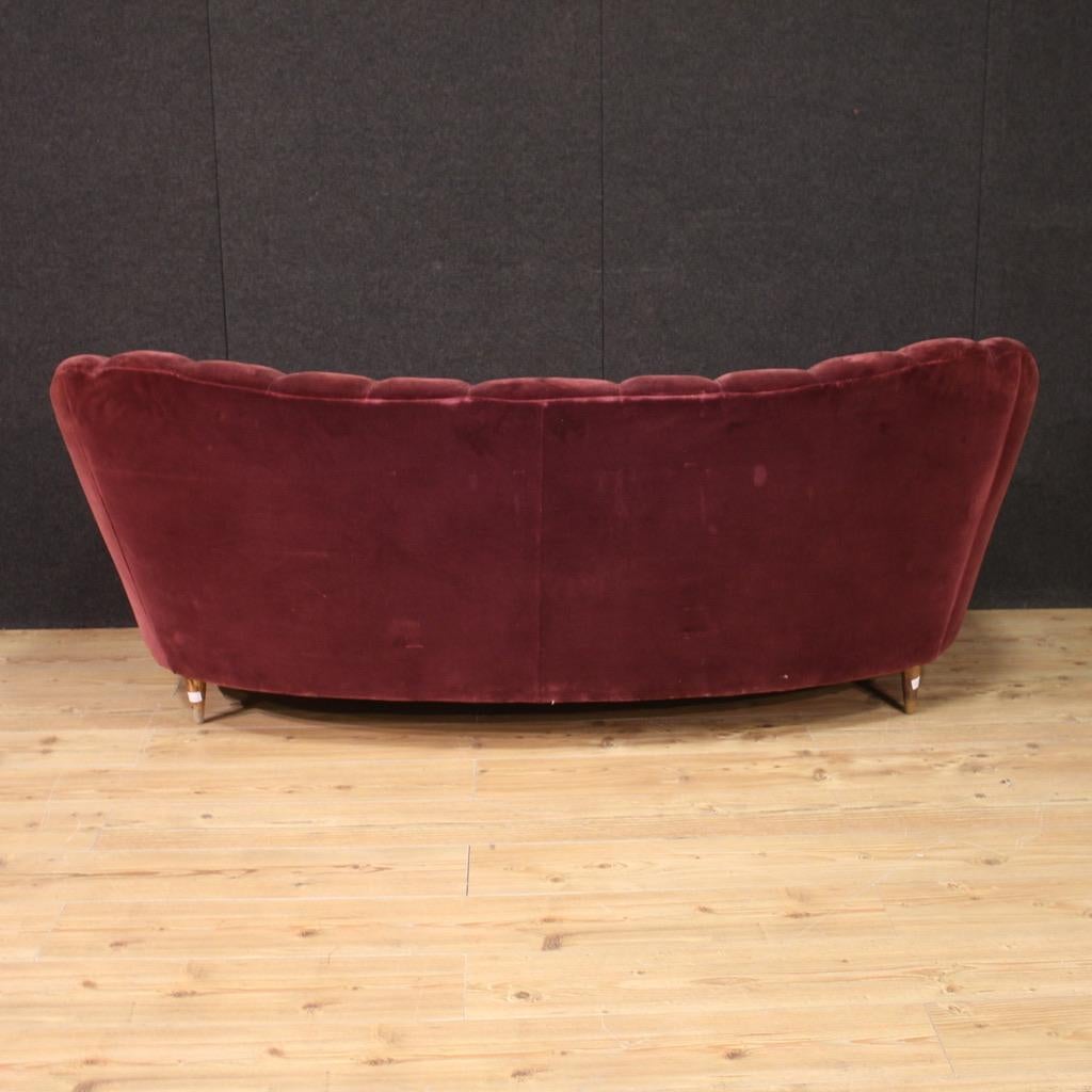 20th Century Velvet Italian Home & Garden design by Gio Ponti Living Room Set For Sale 1