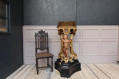 20th Century Venetian Baroque Style Theater Prop Standing Desk