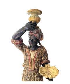 Blackmoore veneciano del siglo XX sobre soporte