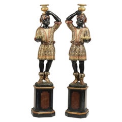 Blackmoore veneciano del siglo XX sobre soporte