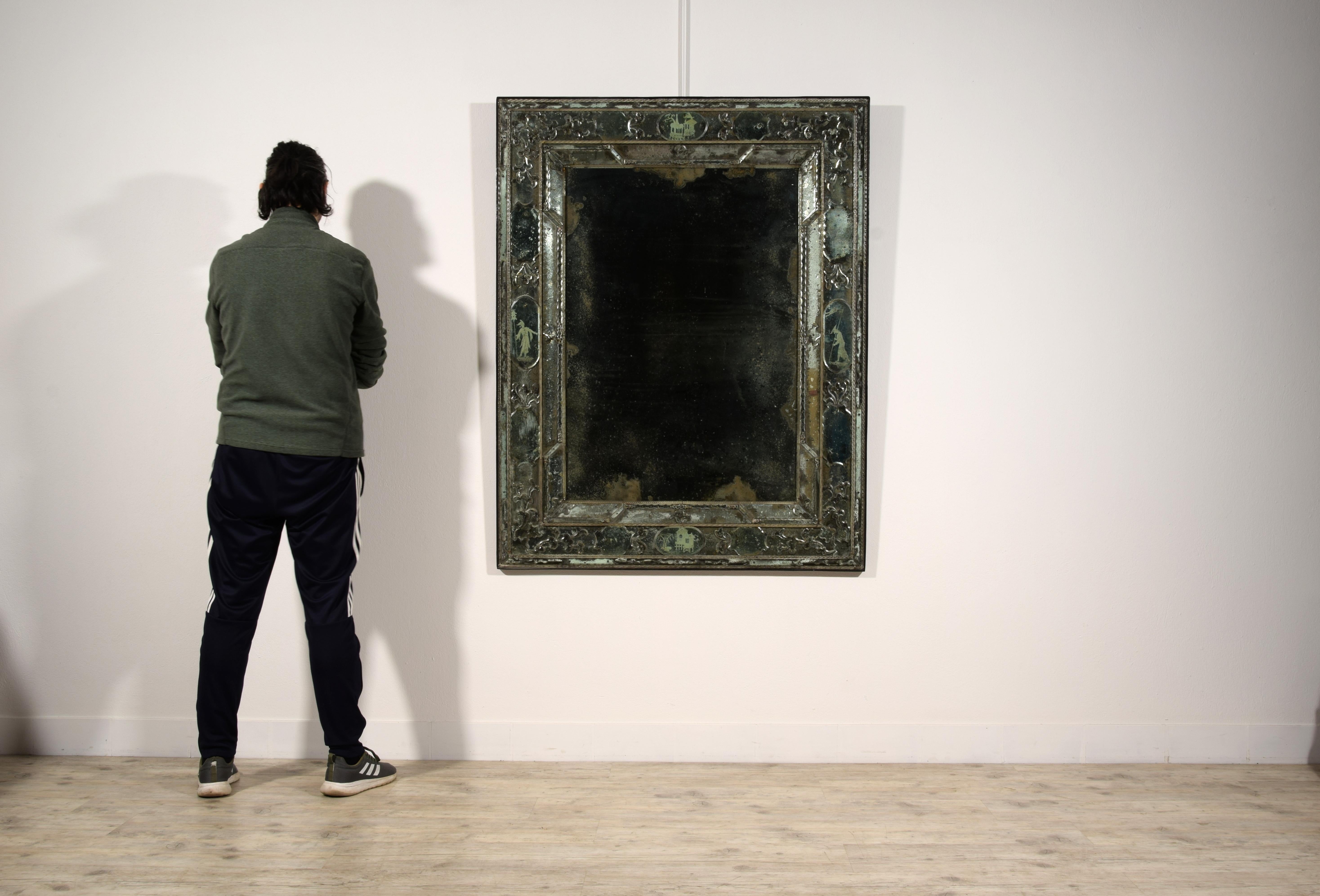20. Jahrhundert, Venezianischer Spiegel im Angebot 7