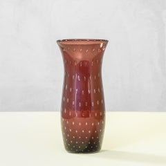 20th Century, Venini Murano Glass Vase