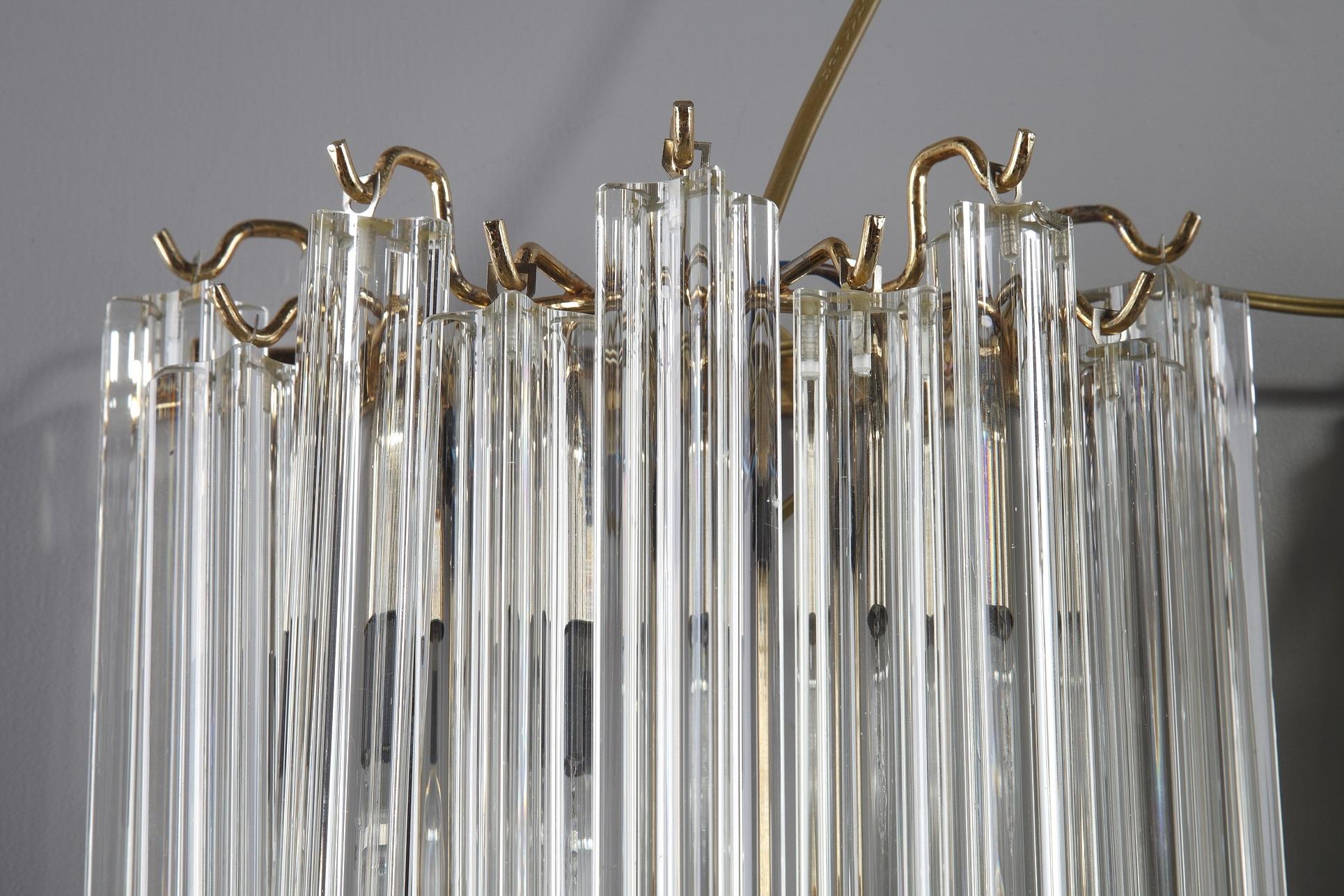 Mid-Century Modern 20th Century Venini Wall Lights Sconces in Murano Glass