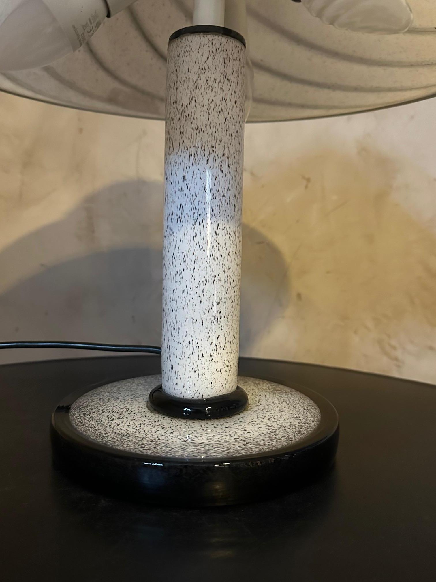 Lampe de table en verre Murano vénitien du 20e siècle, années 1950 en vente 2