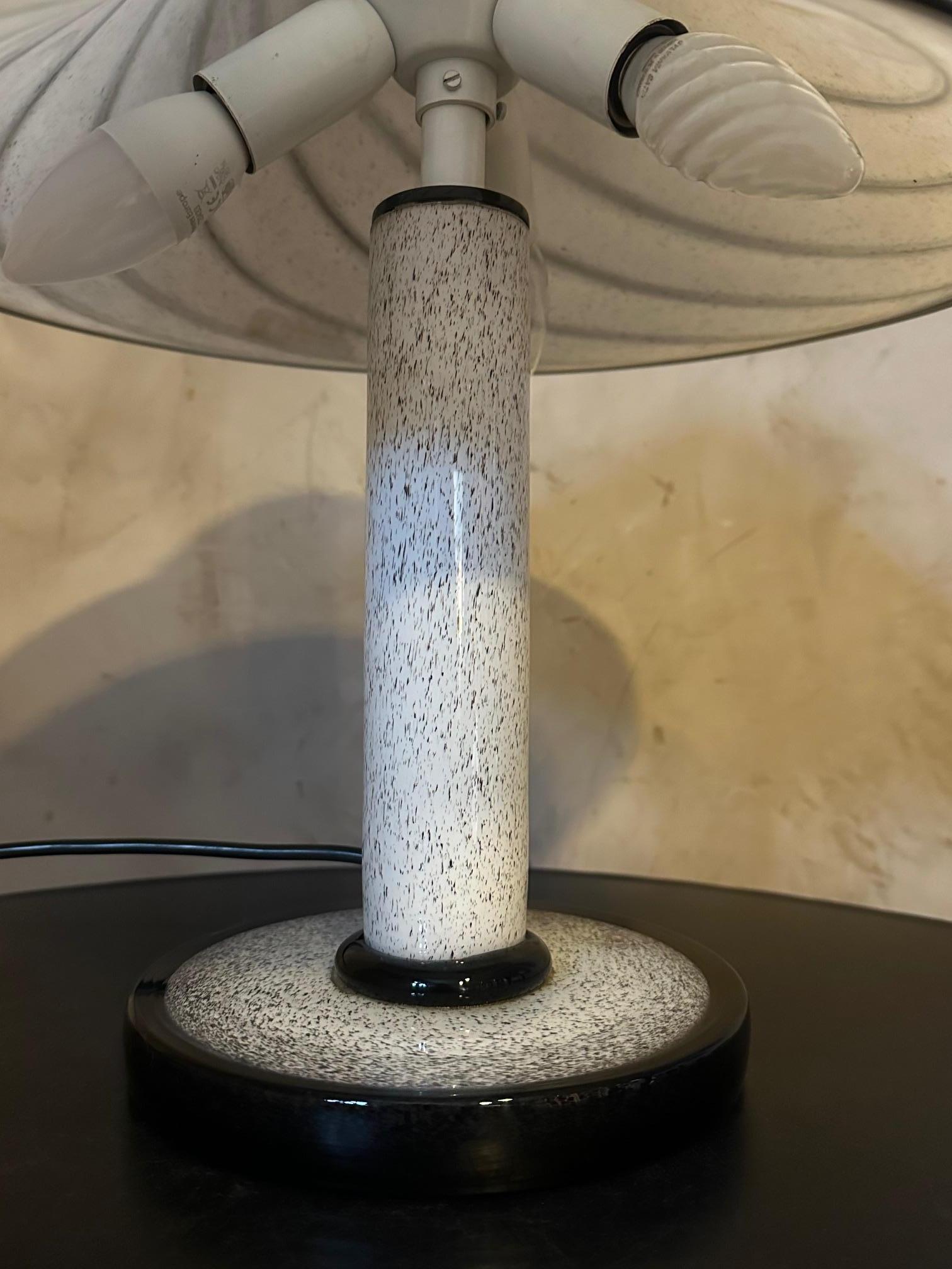 Lampe de table en verre Murano vénitien du 20e siècle, années 1950 en vente 3