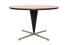 20th Century Verner Panton Seating Group Four Cone Chairs And Table