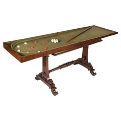 20th Century Victorian Mahogany Bagatelle Table c.1900