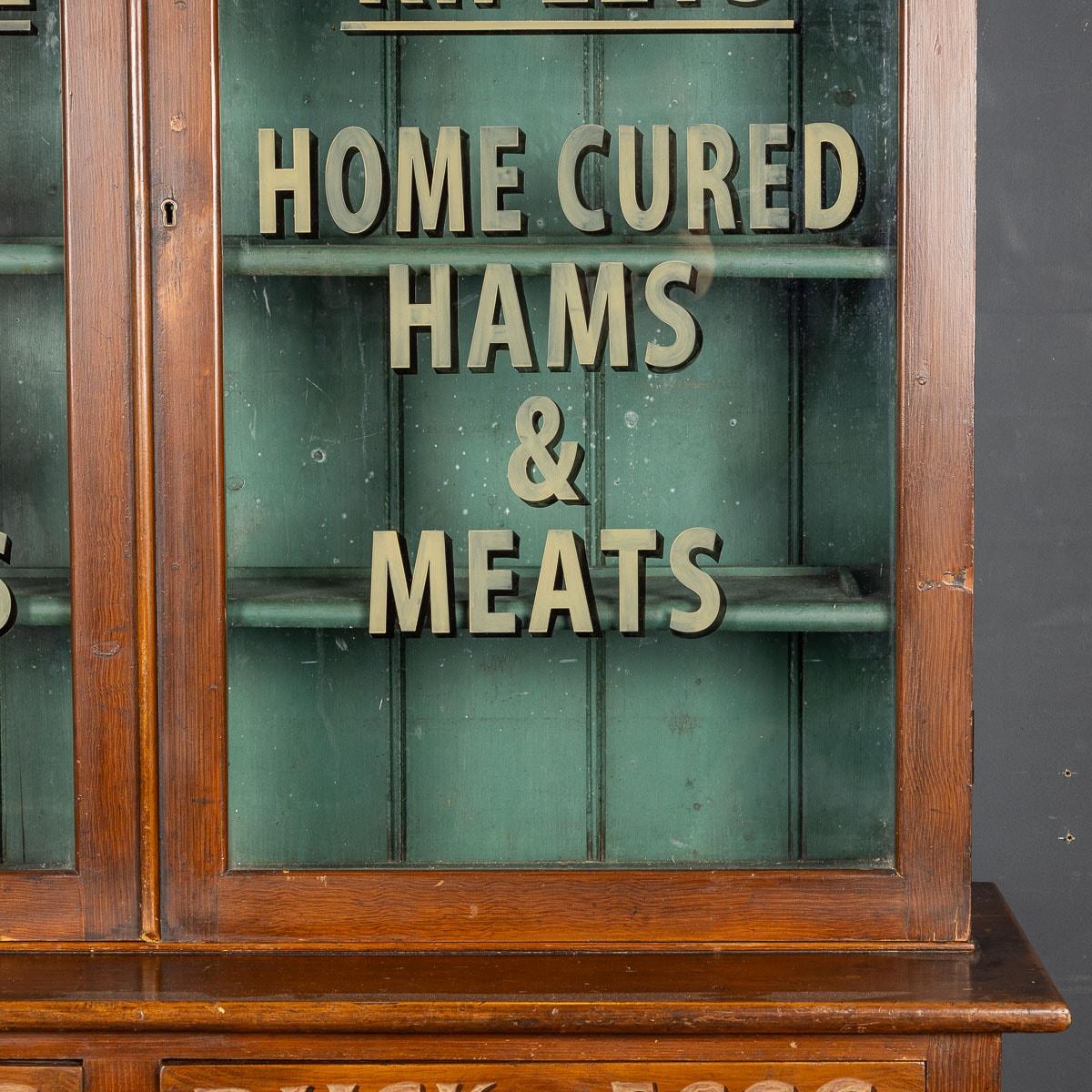 20th Century Victorian Mahogany Grocery Store Advertising Cabinet, c.1900 7