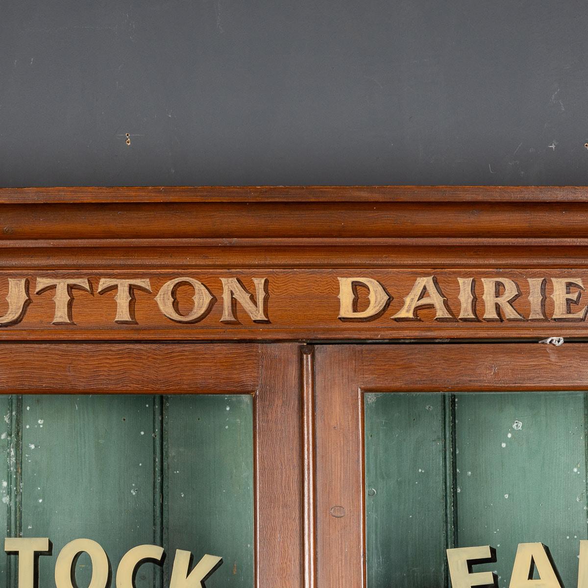 20th Century Victorian Mahogany Grocery Store Advertising Cabinet, c.1900 9