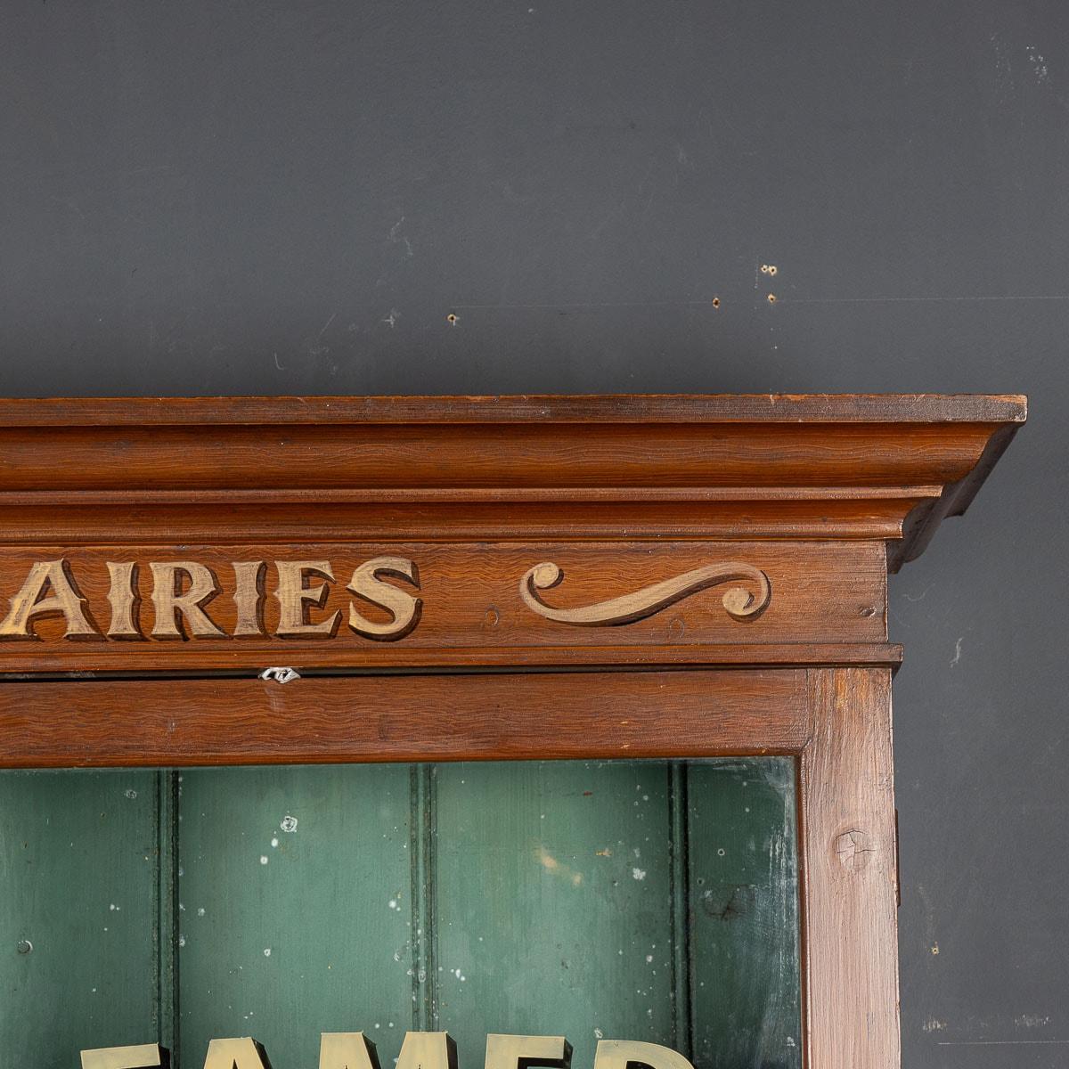 20th Century Victorian Mahogany Grocery Store Advertising Cabinet, c.1900 10