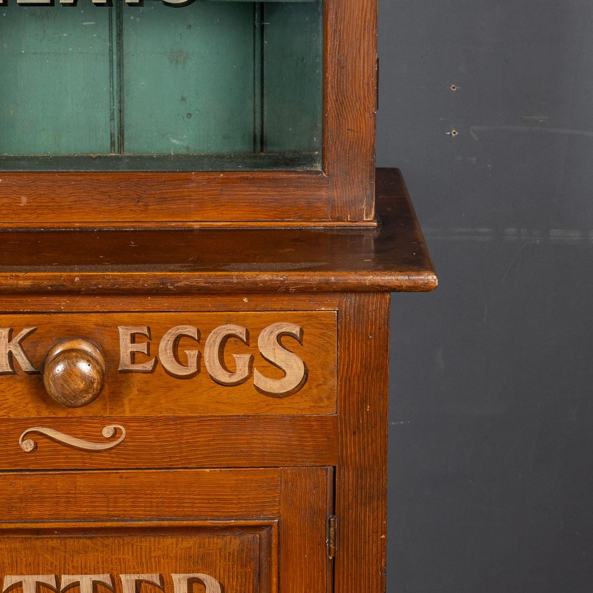 20th Century Victorian Mahogany Grocery Store Advertising Cabinet, c.1900 11