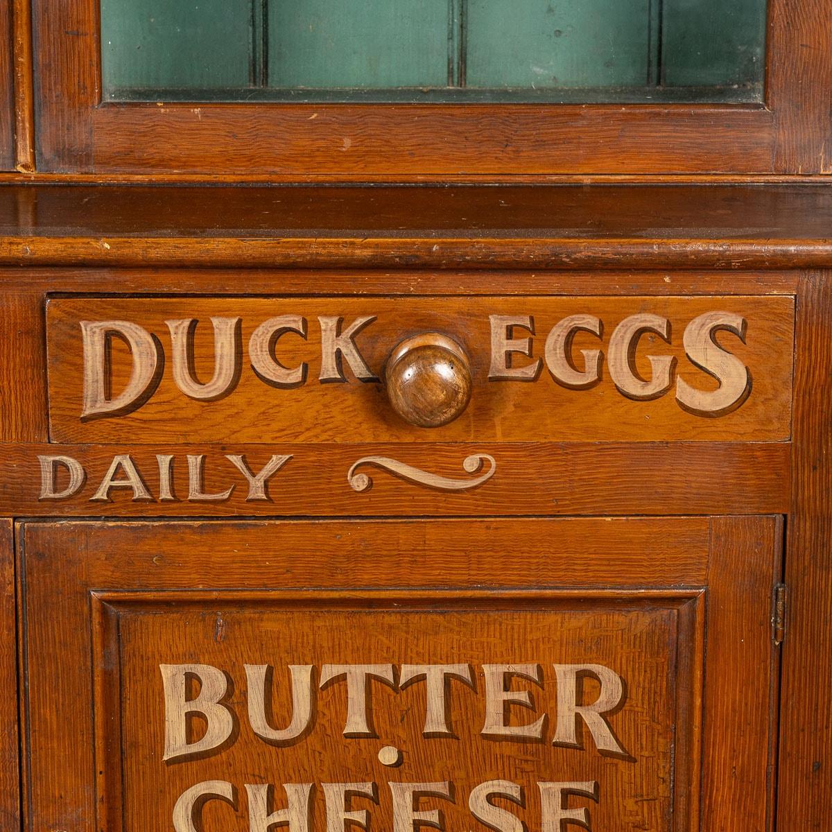 20th Century Victorian Mahogany Grocery Store Advertising Cabinet, c.1900 12