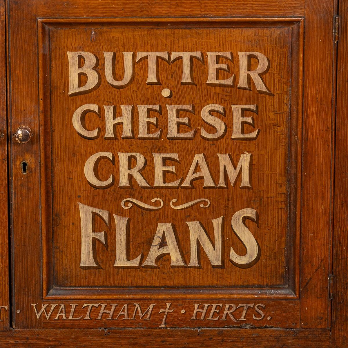 20th Century Victorian Mahogany Grocery Store Advertising Cabinet, c.1900 11